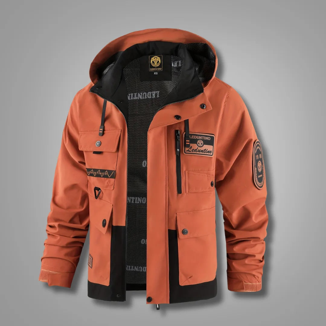 Men’s Hooded Casual Jacket for Spring and Autumn
