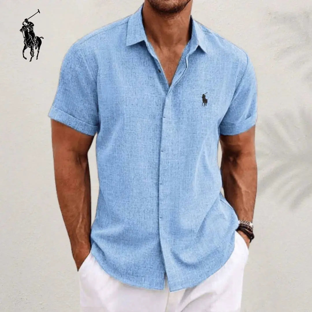 Refined Linen Cotton Shirt™