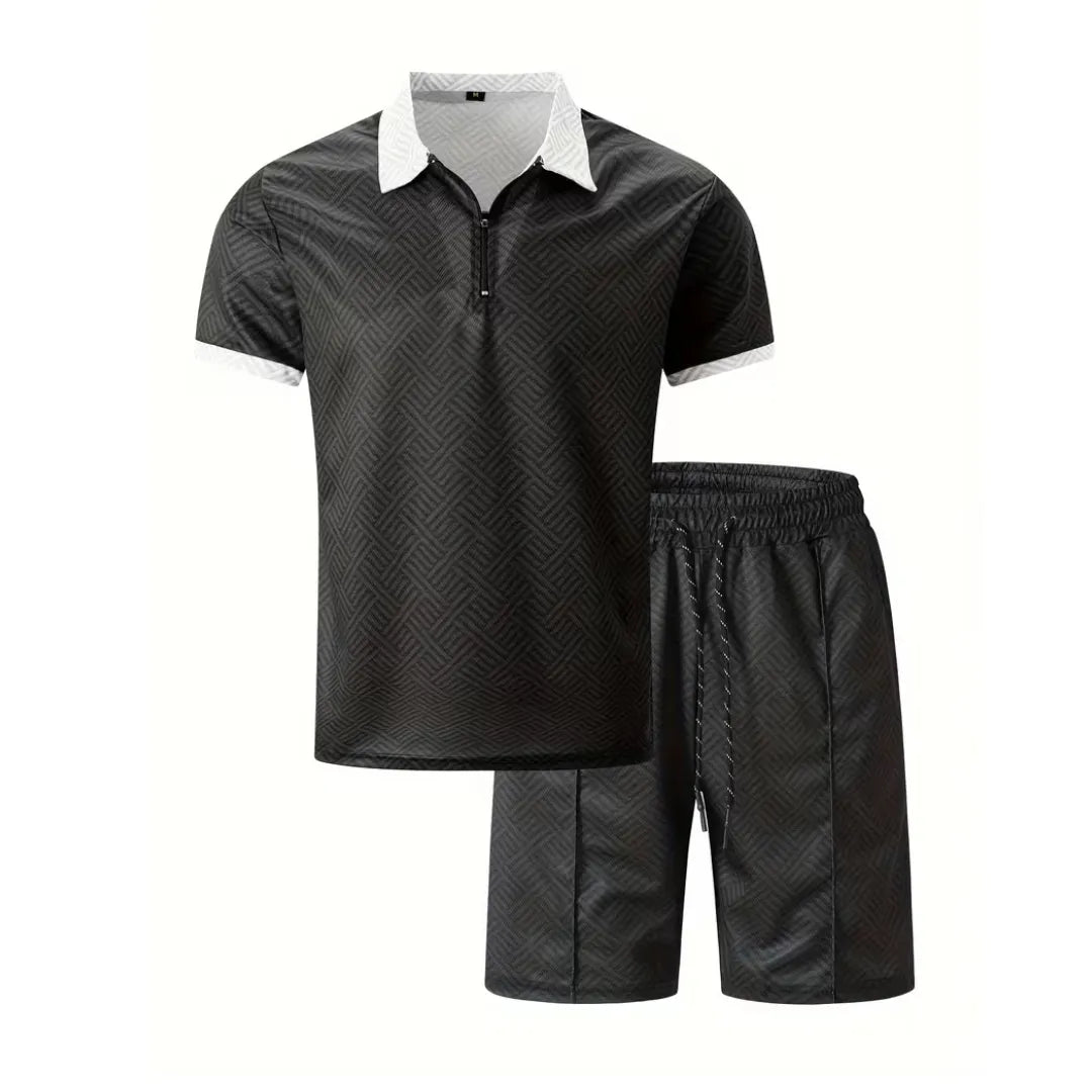Men’s Sport Summer Set – Casual T-Shirt & Shorts