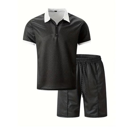 Men’s Sport Summer Set – Casual T-Shirt & Shorts