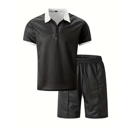 Men’s Sport Summer Set – Casual T-Shirt & Shorts