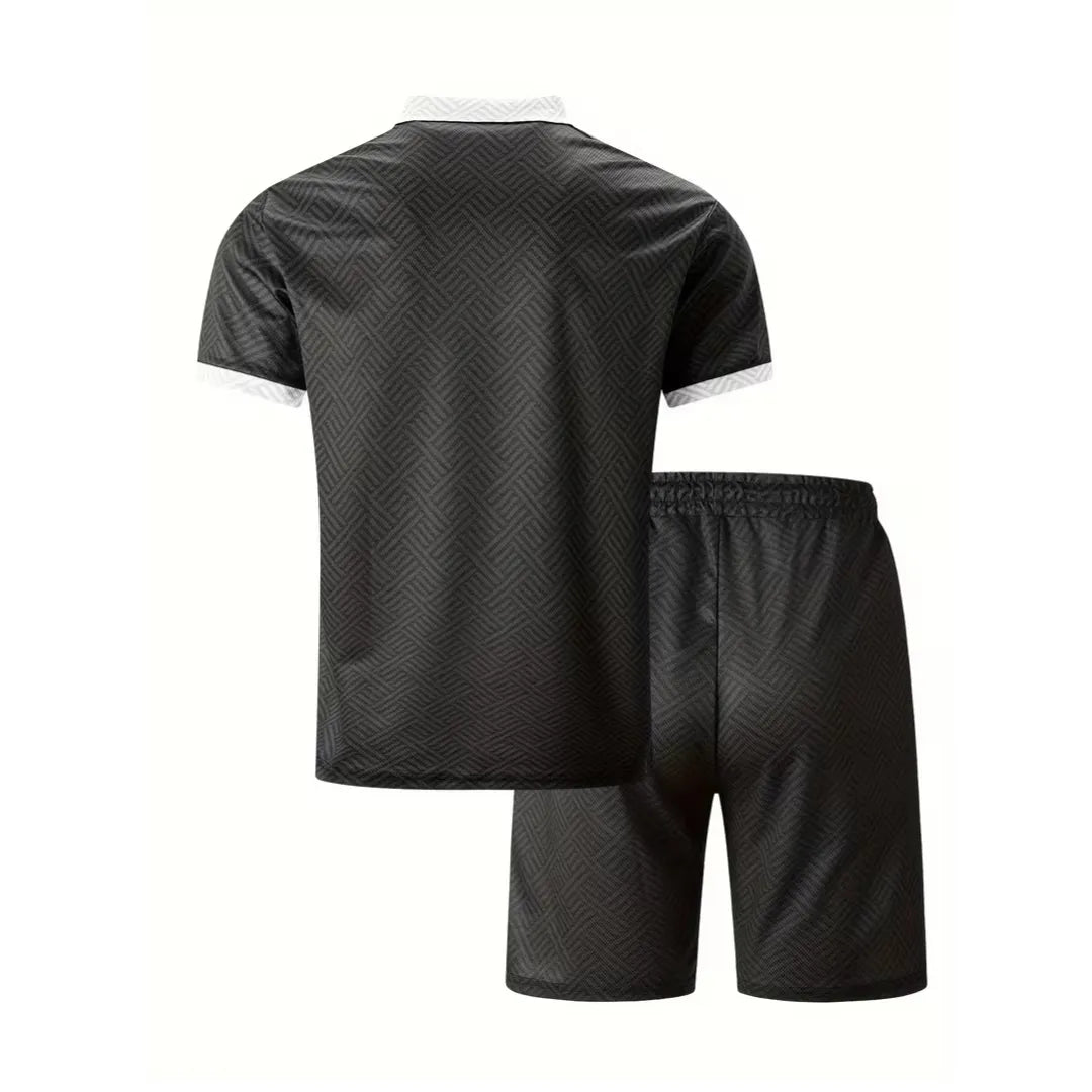 Men’s Sport Summer Set – Casual T-Shirt & Shorts