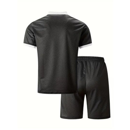 Men’s Sport Summer Set – Casual T-Shirt & Shorts
