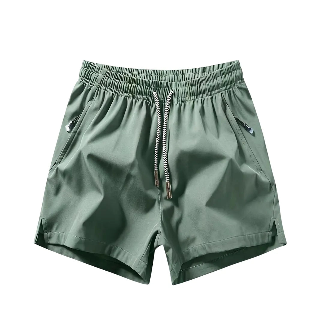 Men’s Casual Sport Shorts – Zip Pocket Summer Shorts