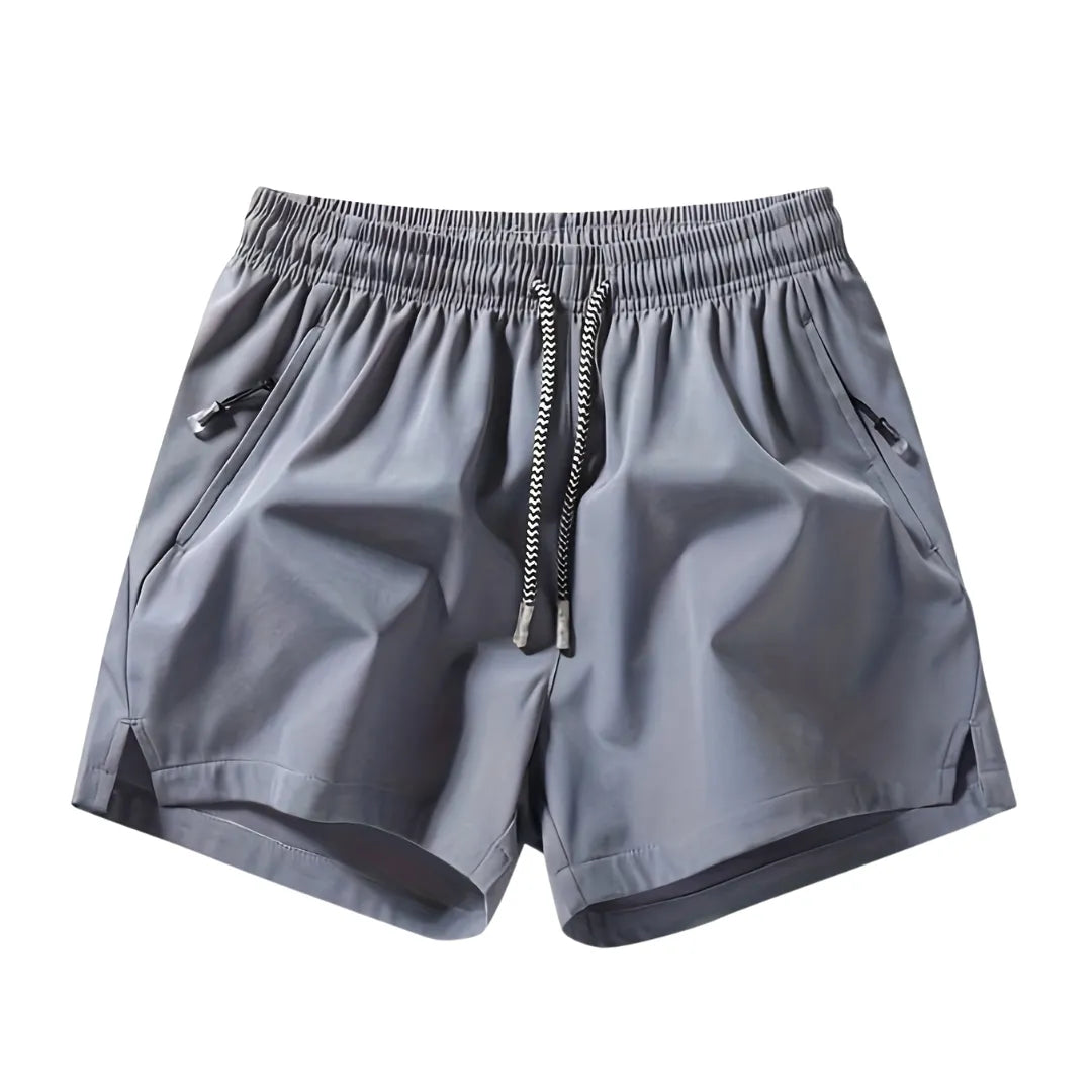 Men’s Casual Sport Shorts – Zip Pocket Summer Shorts
