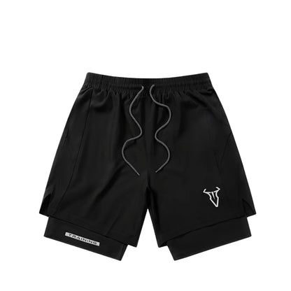 Men’s Geometric Sport Shorts – Casual Training Summer Shorts