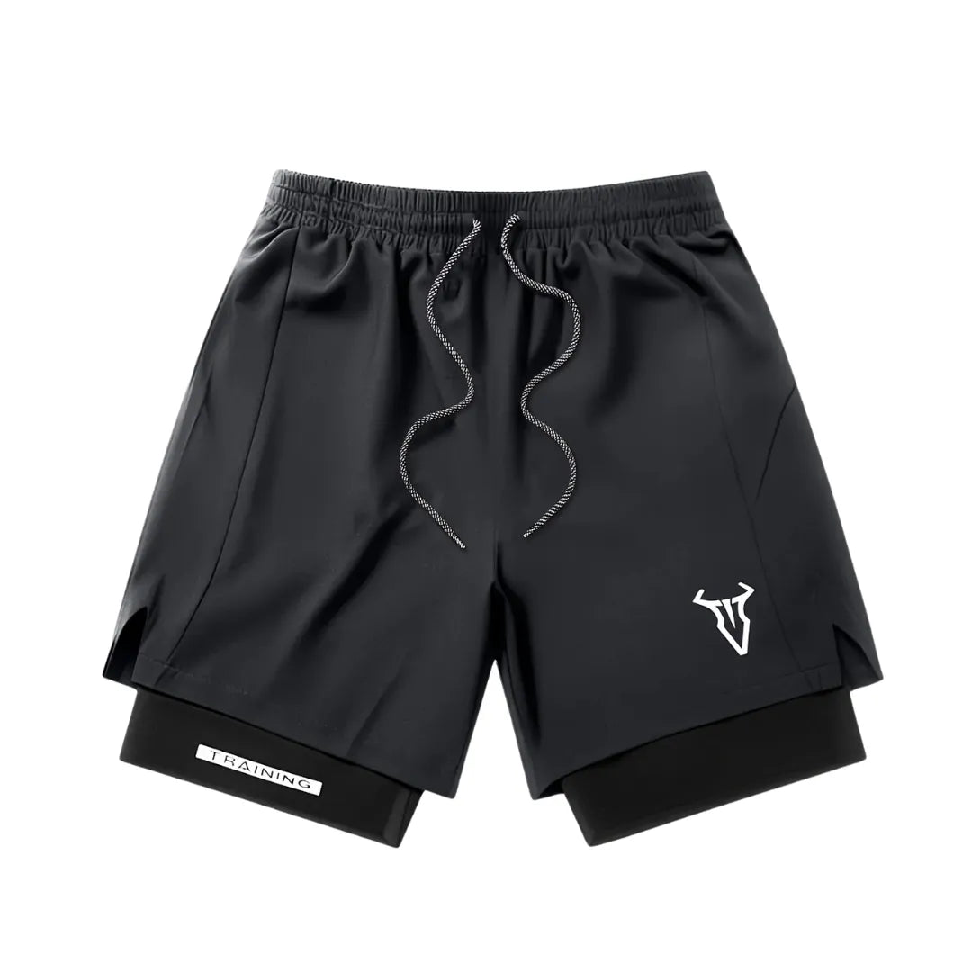 Men’s Geometric Sport Shorts – Casual Training Summer Shorts