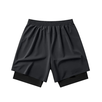 Men’s Geometric Sport Shorts – Casual Training Summer Shorts
