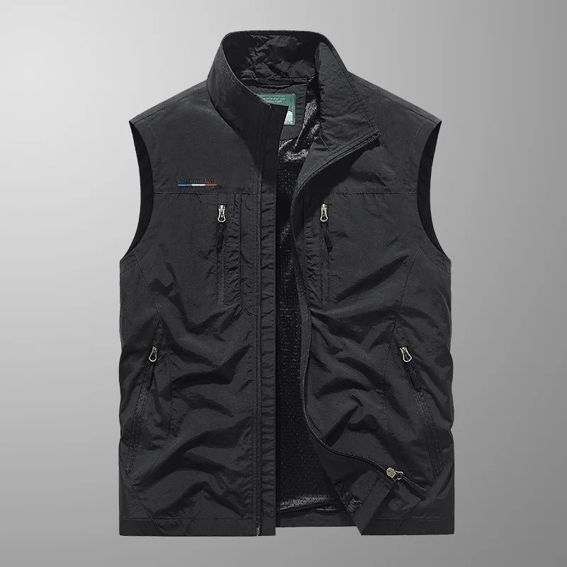 Gilet Cargo Moderne + T-Shirt Offert Aujourd'hui