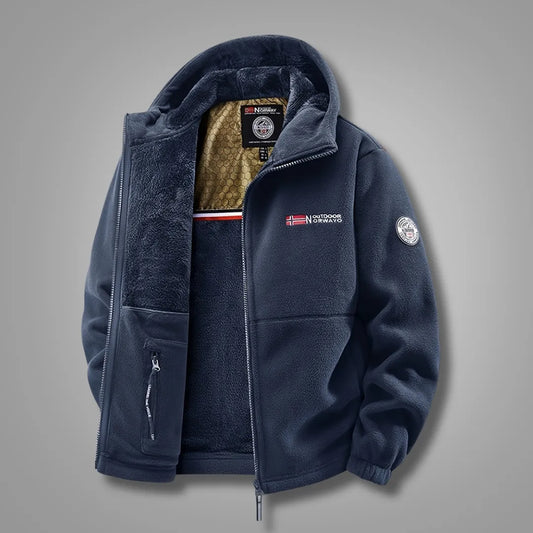 Men’s Thermal Fleece-Lined Winter Jacket