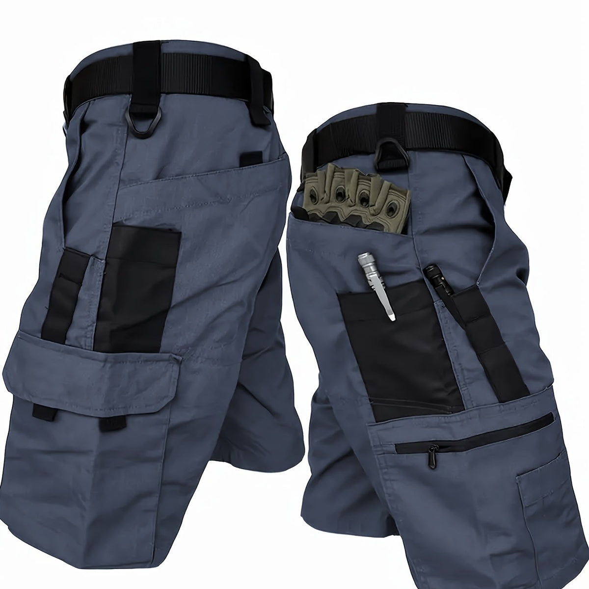 Men’s Tactical Cargo Shorts – Multi-Pocket Outdoor Casual Shorts