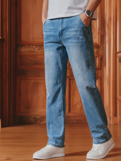Warm Fleece-Lined Jeans