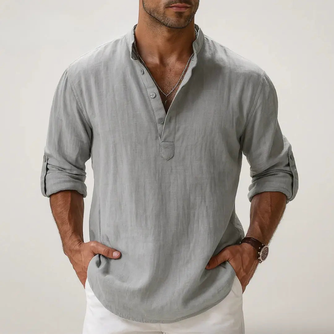 Men’s Linen Shirt – Soft, Breezy & Comfortable