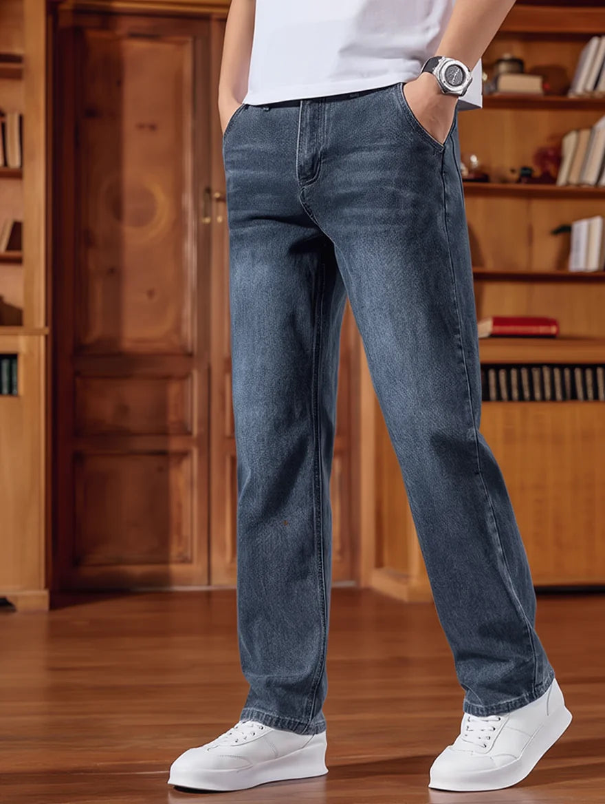 Warm Fleece-Lined Jeans