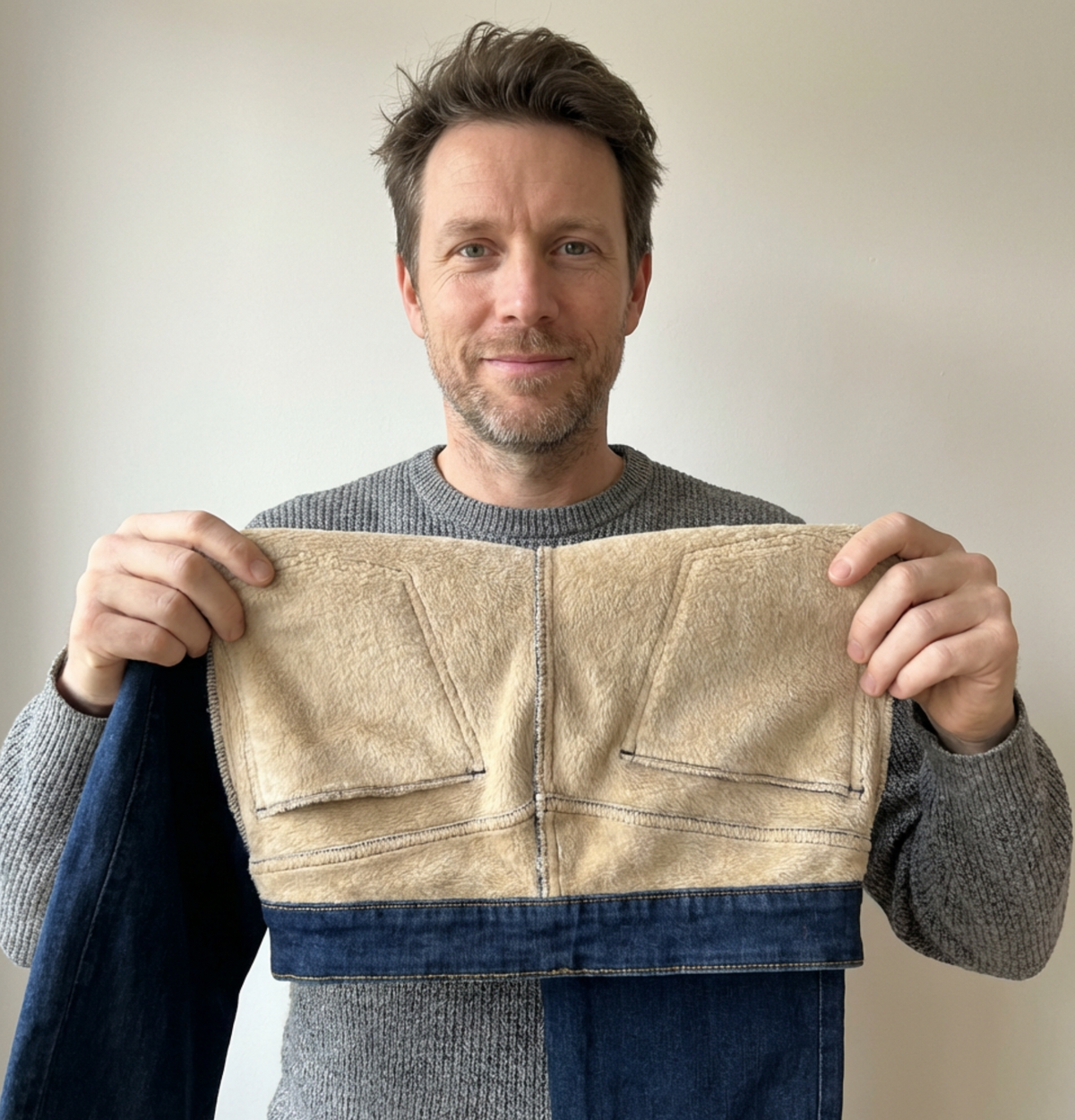Warm Fleece-Lined Jeans