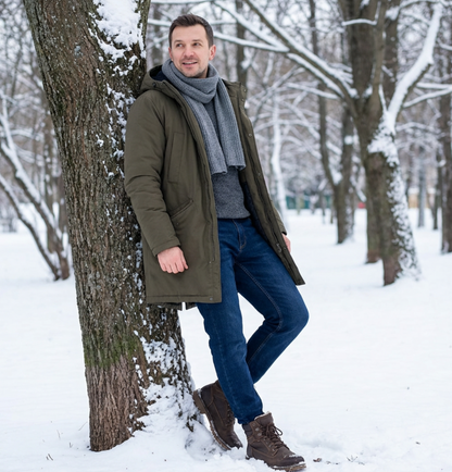 Warm Fleece-Lined Jeans