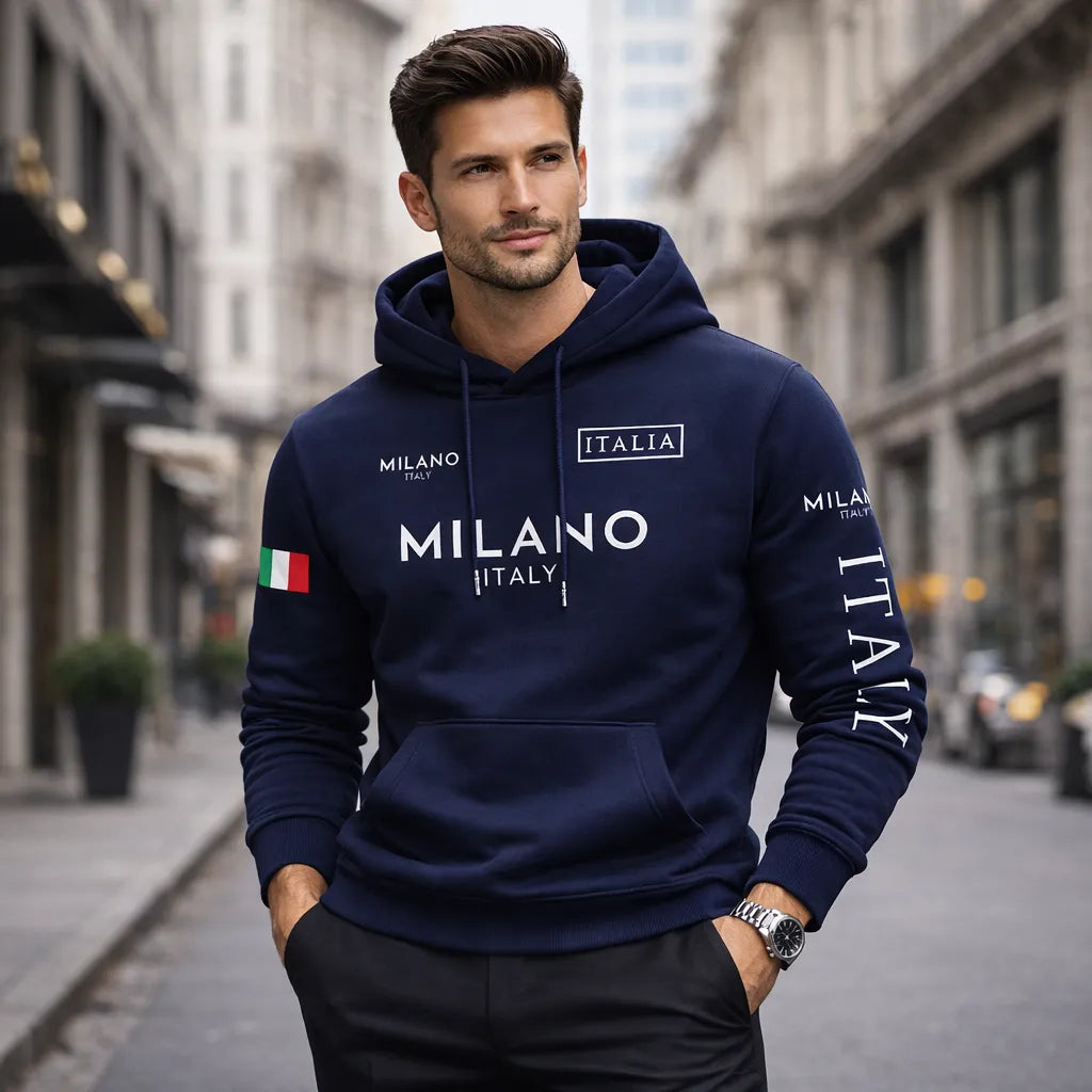 Men’s Milano Comfort Hoodie — Includes Free T-Shirt 🎁