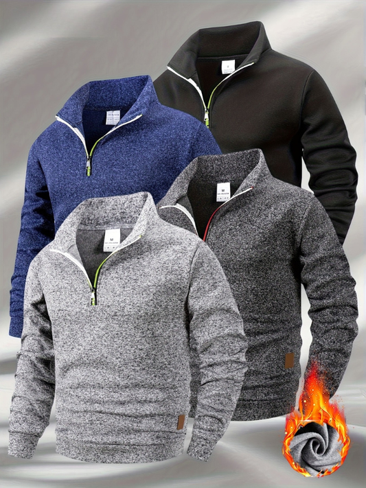 Buy 2, Get 4 Free – Premium Quarter-Zip Jumpers