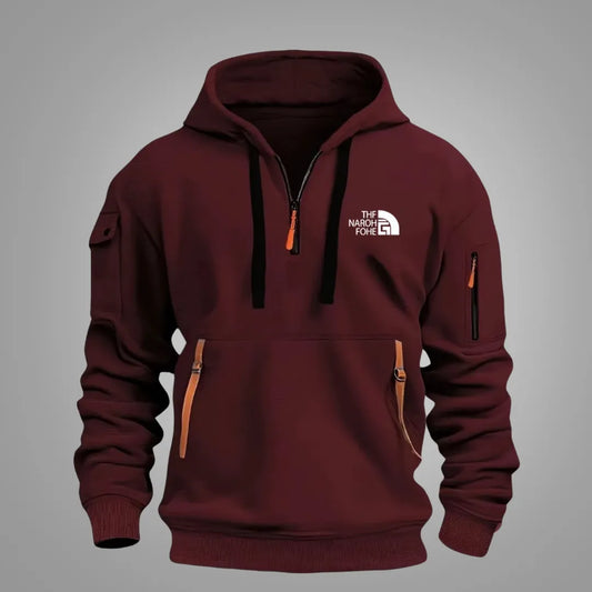 Men’s Zip Hoodie – Casual Hooded Sweatshirt