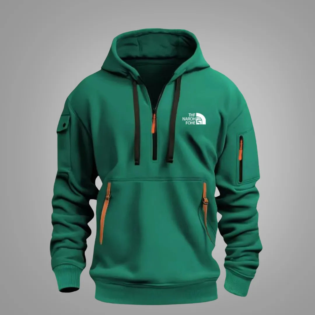 Men’s Zip Hoodie – Casual Hooded Sweatshirt