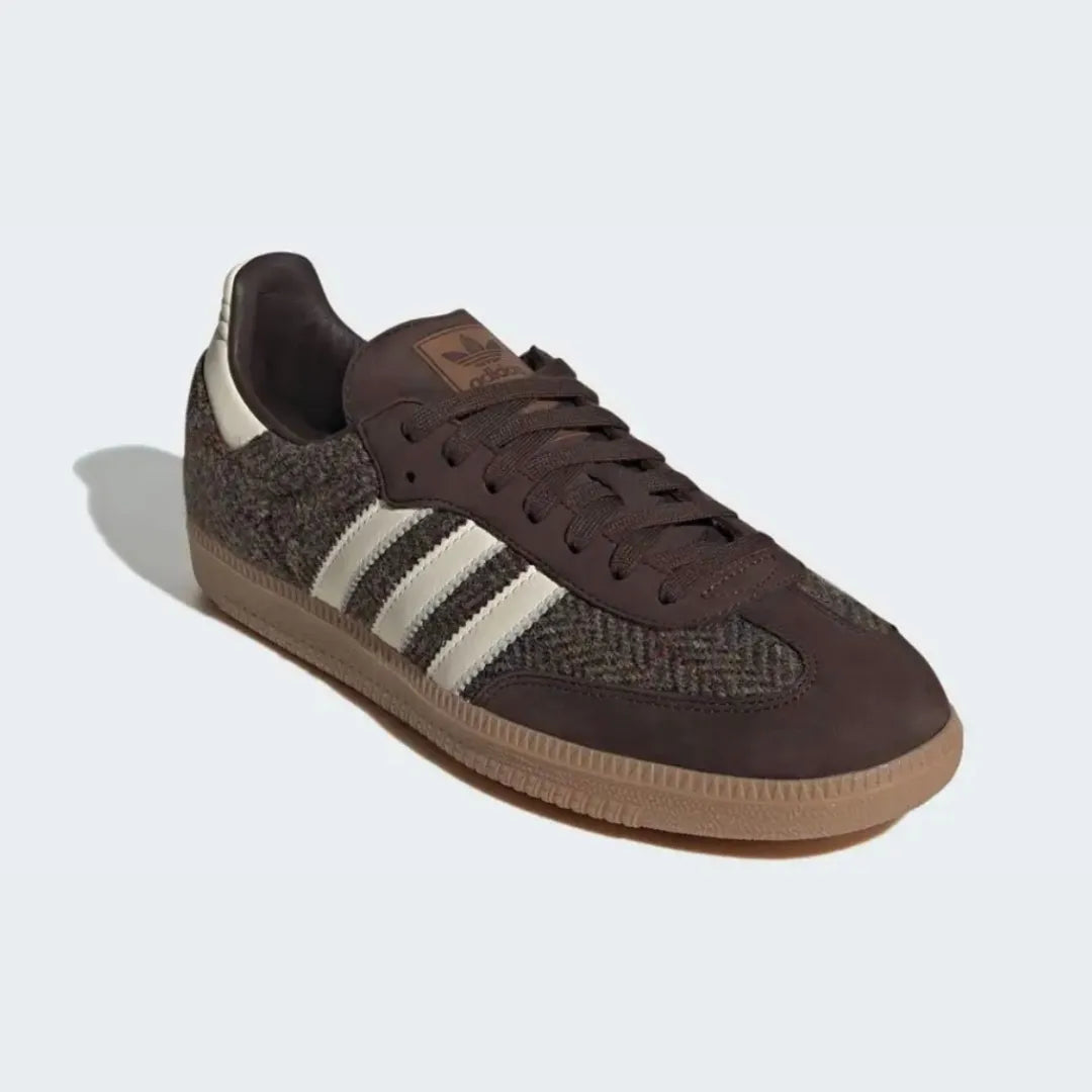 Samba Classic Tweed Jacket – Dark Brown