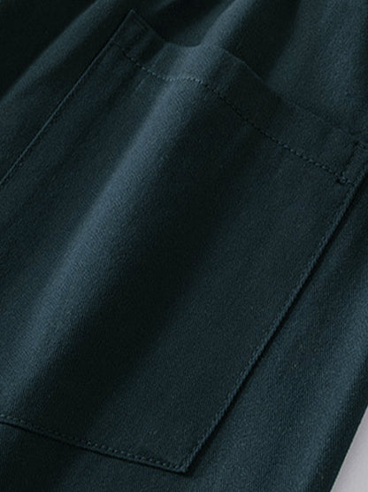 Versatile Draped Straight Leg Pants