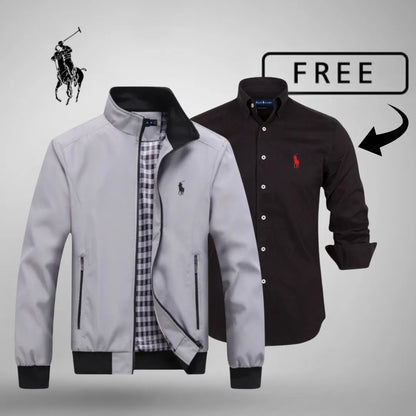 Casual Zip-Up Bomber™ Premium + FREE Jumper or Shirt
