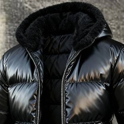 Men’s Insulated Hooded Winter Jacket