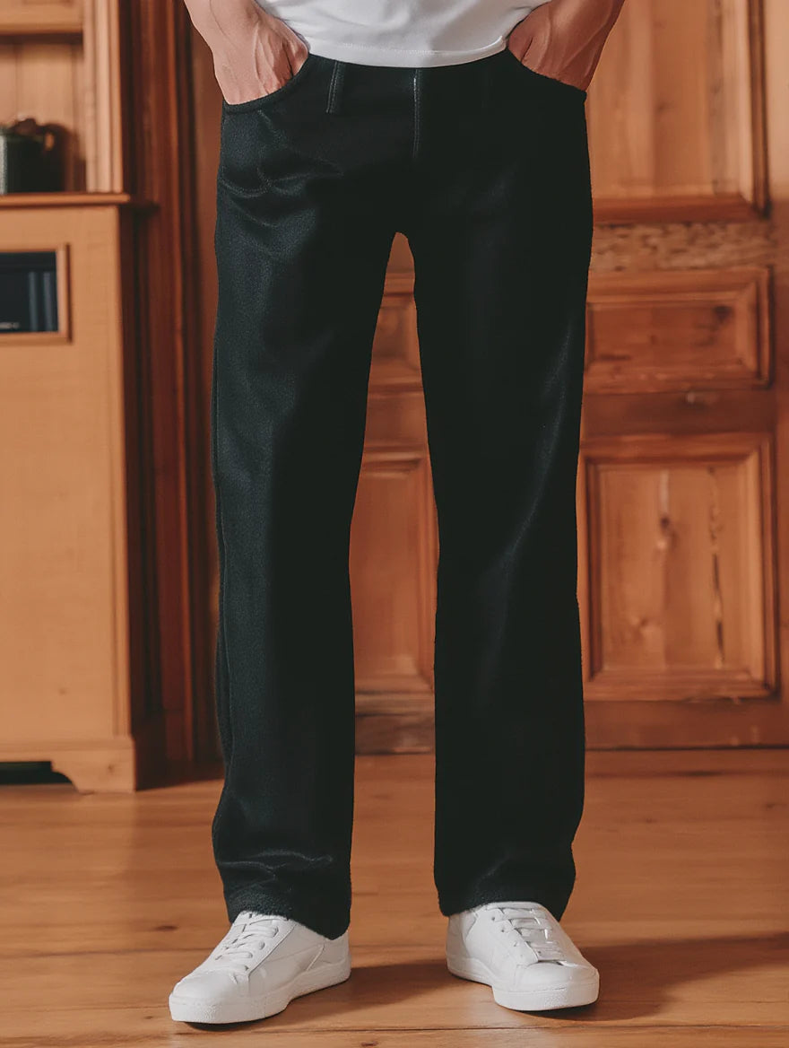 Warm Fleece-Lined Jeans