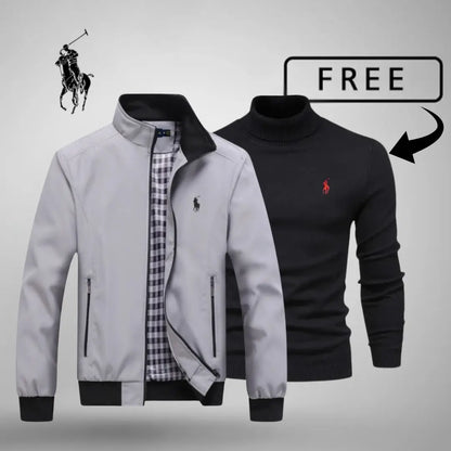 Casual Zip-Up Bomber™ Premium + FREE Jumper or Shirt
