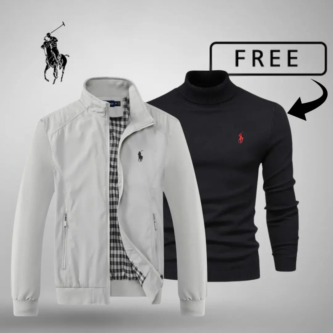 Casual Zip-Up Bomber™ Premium + FREE Jumper or Shirt