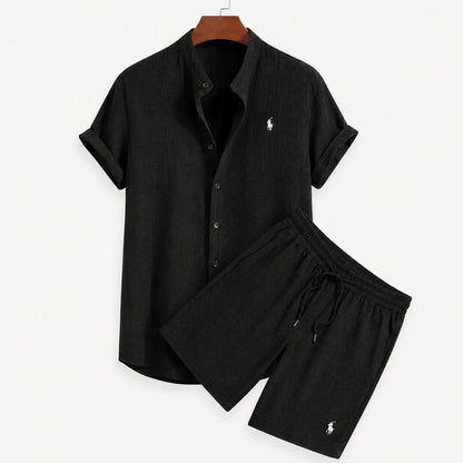 Men's Linen Set – Shirt & Shorts