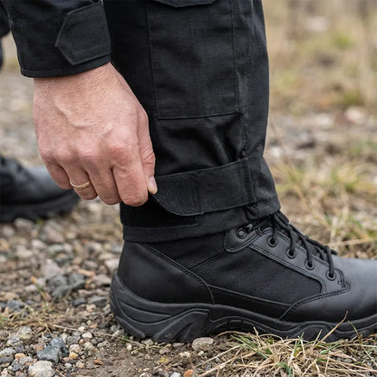 50% OFF – Rugged Men's Cargo Trousers with Built-In Knee Pads
