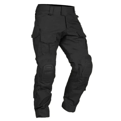 50% OFF – Rugged Men's Cargo Trousers with Built-In Knee Pads